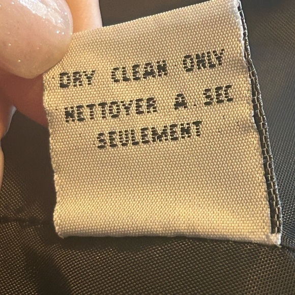 Vintage Talbots Italian Woven Blazer Women’s Sz 2P Wool Blend Black Gray - Picture 11 of 11